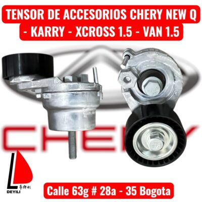 TENSOR DE ACCESORIOS CHERY VAN - XCROSS - NEW Q