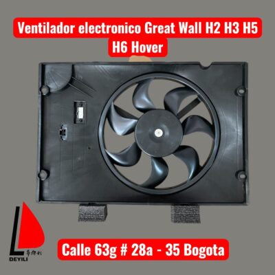 VENTILADOR ELECTRONICO GREAT WALL H2 H3 H5 H6 HOVER