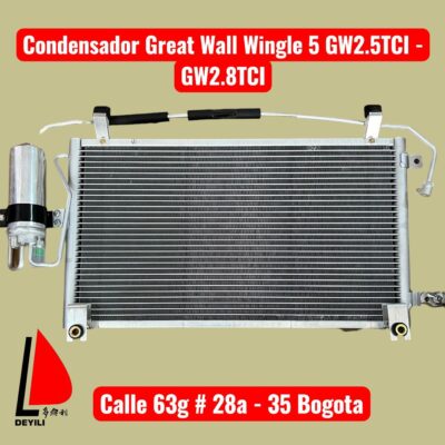 CONDENSADOR GREAT WALL WINGLE 5