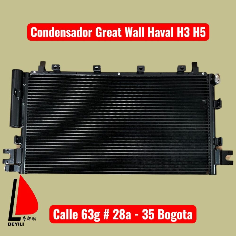 CONDENSADOR GREAT WALL HAVAL H3 H5