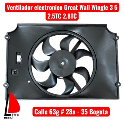 VENTILADOR ELECTRONICO GREAT WALL WINGLE 3 - 5