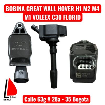 BOBINA VOLEEX C30 BOBINA DE ENCENDIDO GREAT WALL M4 - VOLEEX C30 - FLORID