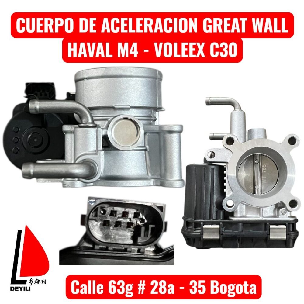 CUERPO DE ACELERACION GREAT WALL VOLEEX C30 - HAVAL M4