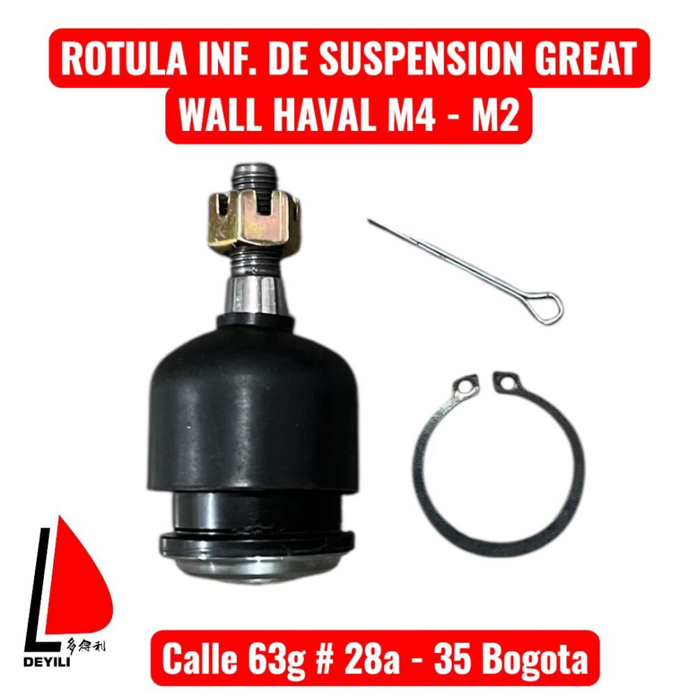 ROTULA INFERIOR DE SUSPENSION GREAT WALL HAVAL M2 M4