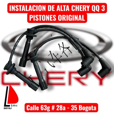 INSTALACION DE ALTA CHERY QQ 3 PISTONES
