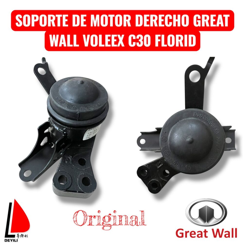 SOPORTE DE MOTOR DERECHO GREAT WALL VOLEEX C30 FLORID