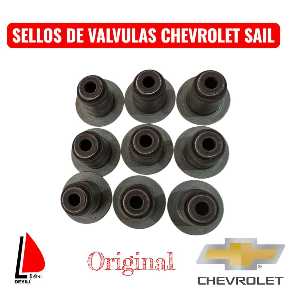 SELLOS DE VALVULA CHEVROLET SAIL