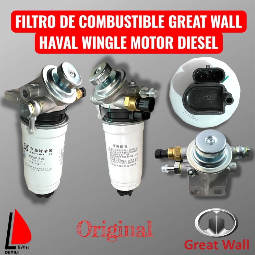 FILTRO DE COMBUSTIBLE GREAT WALL HAVAL WINGLE (DIESEL)